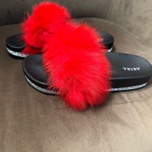 Akira Dreaming Rhinestone Sandal…New w/ tags